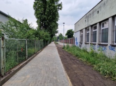 Nowy chodnik przy ulicy Bażyńskich w Toruniu już gotowy