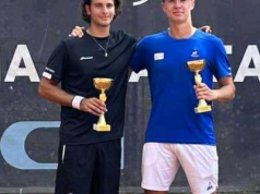 Tenis ziemny: Oskar Grzegorzewski z wygranym turniejem w grze podwójnej! To pierwszy zawodowy tytuł 20-latka!