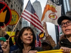 Masowe protesty przeciwko Trumpowi w USA. A prezydent organizuje paradę wojskową