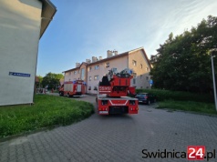 Swąd spalenizny przestraszył lokatorów na Robotniczej [FOTO]