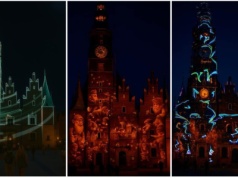 Ratusz i Sukiennice rozświetlą kolorowe iluminacje.
