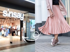 Tania, a jaka elegancka - plisowana spódnica to HIT Sinsay. Piękna też w Reserved