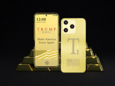 Trump zapowiada własnego smartfona. T1 Phone jest złoty i ma zaskakujące podzespoły