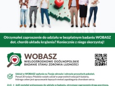 Zadbaj o swoje zdrowie. Dołącz do badania WOBASZ