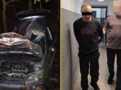 Spowodował śmiertelny wypadek i uciekł. Ukrywał się w lesie