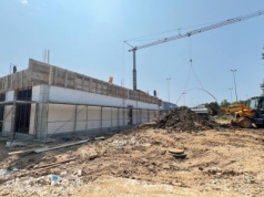 Trwa budowa Branżowego Centrum Umiejętności w Brzesku. Powstała już pierwsza kondygnacja