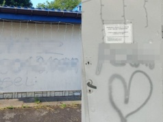 Lublin: chłop mazał po ścianie i z rozpędu namalował swoje dane osobowe z PESEL-em