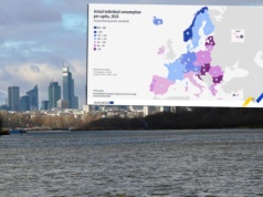 Oto miara dobrobytu. Europa w dwóch kolorach. A Polska?