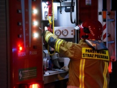 Pożar bloku mieszkalnego w Rzeszowie. Ewakuacja mieszkańców