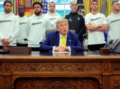 Trump spotkał się z piłkarzami Juventusu. Nagranie obiega sieć