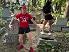 Polski raper nakręcił klip z paniami na nagrobkach – zawiadomienie do prokuratury