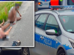 Szokujące sceny w Lubinie. Kompletnie nadzy obcokrajowcy biegali po mieście