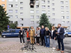 Budynek częściowo wyłączony z użytku. Jedna osoba nie żyje, 250 ewakuowanych [ZDJĘCIA]