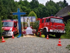 Boże Ciało 2025. Strażacy przygotowali ołtarze [FOTO]