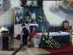 Zatrważający incydent w lubaczowskiej konkatedrze podczas mszy w Boże Ciało [WIDEO]