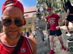 Tede o raperze z tancerkami na grobach: „Zrobił z siebie debila”