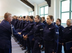 12 kobiet i 8 mężczyzn. Za nami kolejne ślubowanie nowych policjantów Warmii i Mazur [ZDJĘCIA]