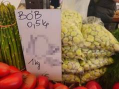 Ile kosztuje bób w Lublinie? Sprawdziliśmy ceny na najpopularniejszym targowisku. Zobaczcie!