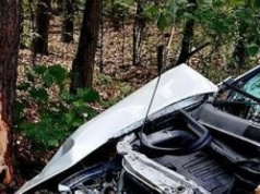 Poważny wypadek w Firleju. Motocyklista w szpitalu po zderzeniu z osobówką