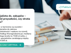 Specjalista ds. zakupów – zawód przyszłości, czy strata czasu?