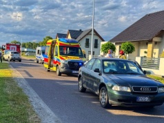 Zasłabła za kierownicą Volkswagena? Zderzenie z Audi (ZDJĘCIA)