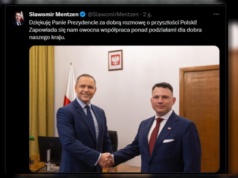 Nawrocki spotkał się ze Sławomirem Mentzenem. 