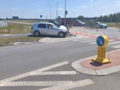 Groźny wypadek w Powidzu