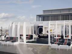 Air France z letnią restauracją na dachu Galerii Lafayette