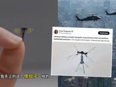 Chiny chwalą się produkcją drona wielkości komara, ma mieć zastosowanie militarne