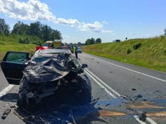 Tragiczny wypadek na DK16 w Nowym Marcinkowie – jedna osoba nie żyje