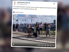 Wyglądało to koszmarnie. Wjechał wprost z dziecko, jest nagranie [WIDEO]
