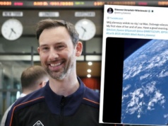 Uznański-Wiśniewski pokazał nagranie z kosmosu. "Mój pierwszy widok na nią"
