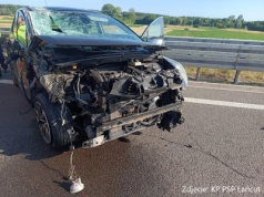 Wypadek na A4 w Budach Łańcuckich. Droga jest już przejezdna