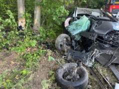 Wypadek w powiecie skierniewickim. Lądował śmigłowiec LPR