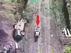 Sceny jak z filmu sci-fi. Stają się rutyną na froncie w Ukrainie