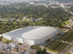 Oto zwycięska koncepcja architektoniczna dla toru łyżwiarskiego Stegny w Warszawie