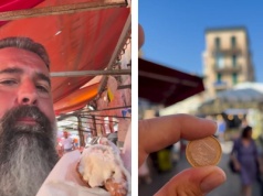 Pokazał, co można kupić za 1 euro w sycylijskim mieście. Internauci: Przeprowadzam się