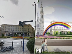 Tęcza na placu Zbawiciela powraca! Tego chcieli warszawiacy