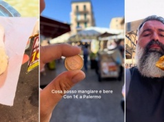 Zjadł 5 dań za 5 euro w Palermo. Internauci nie wierzą