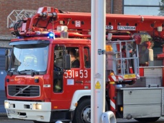 Alarm pożarowy w dawnej przepompowni