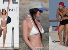 Dakota Johnson i Kate Hudson dokazują na jachcie u wybrzeży Ibizy. Eks Chrisa Martina zachwyciła sylwetką w bikini
