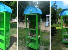 Biblioteczki plenerowe pojawiły się w Wysokiem Mazowieckiem. Gdzie je znaleźć i jak korzystać? [foto]