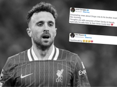 Emocjonalne wpisy legend. Piłkarski świat żegna Diogo Jotę