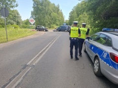 Zientary-Malewskiej zablokowana po wypadku. Kierujący mitsubishi trafił do szpitala