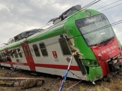 Wypadek na torach w Sokółce! Ciężarówka zderzyła się z pociągiem pasażerskim