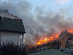 Dziwna seria pożarów w Ząbkach. Dramatyczne zdjęcia i filmy. 