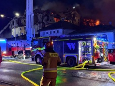 Pożar bloków w Ząbkach. Wkrótce narada sztabu kryzysowego