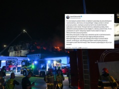 Rzecznik MSWiA nerwowo o pożarze w Ząbkach. 