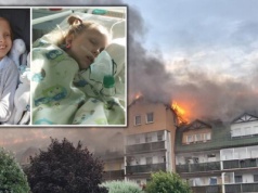 Dramat rodziny po pożarze w Ząbkach. Dziewczynka straciła sprzęt ratujący jej życie