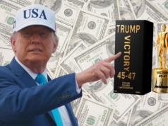 Trump reklamuje perfumy o zapachu 
